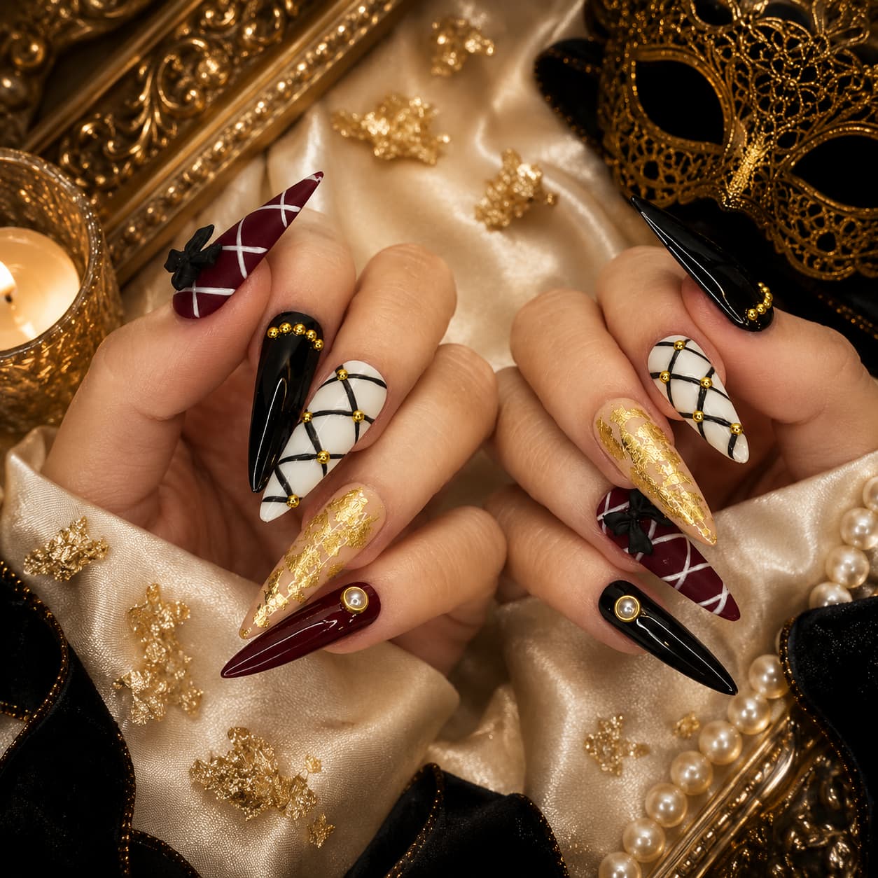 Gilded Harlequin