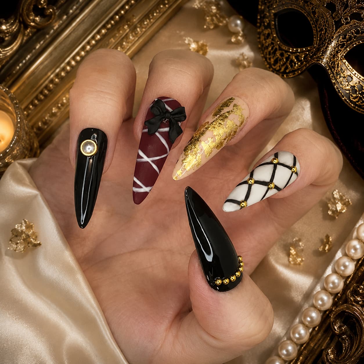 Gilded Harlequin